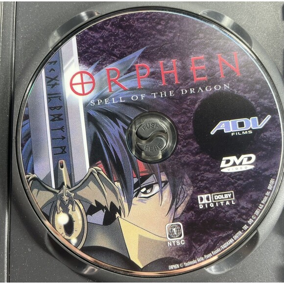 Orphen Volume 1: Spell of the Dragon Vintage 2001 DVD Tested - Picture 4 of 8